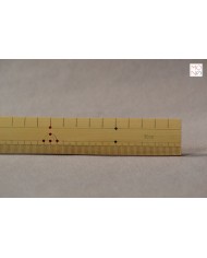 Dettaglio Righello in bambù 30 cm