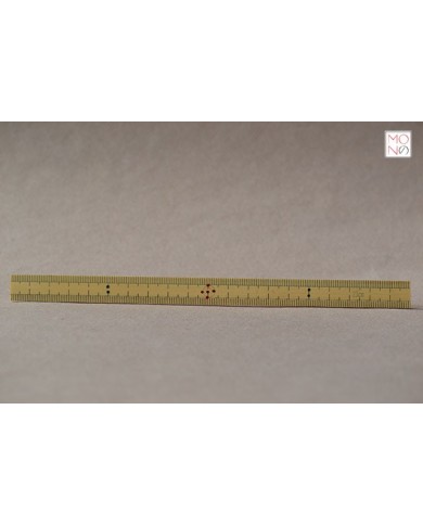 Righello in bambù 20 cm