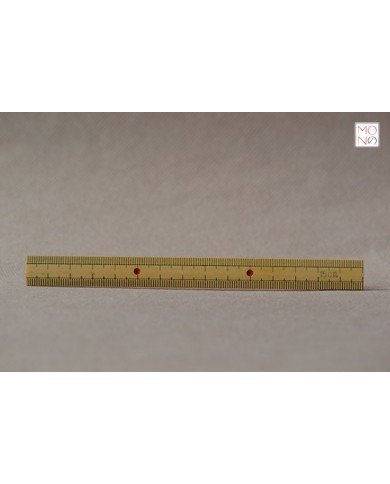 Righello in bambù 15 cm