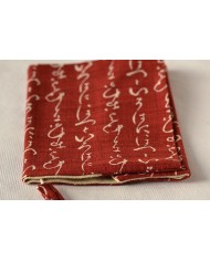 Copri Agenda/Libro/Quaderno calligrafia rosso