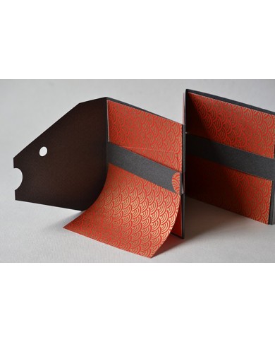 Origami pesce rosso