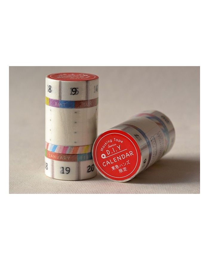 Masking tape calendario colore