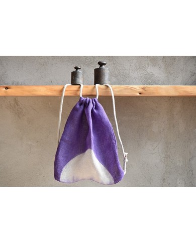 Zaino itajime Shibori viola