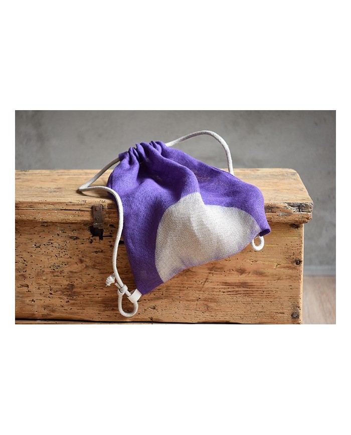 Zaino itajime Shibori viola
