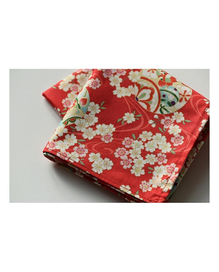 Furoshiki 113 hana rosso