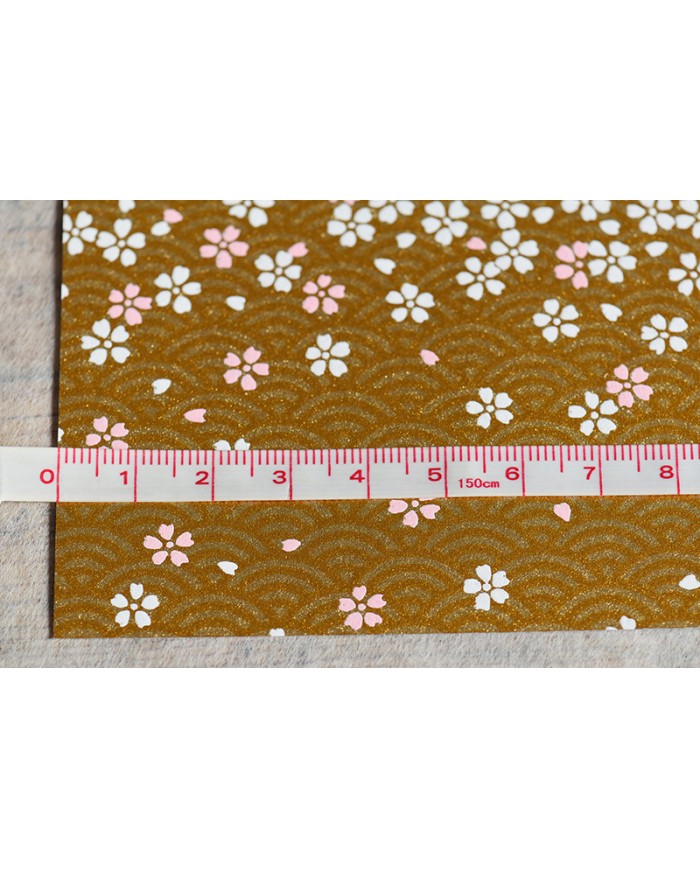 Chiyogami 183 Sakura-Seigaiha