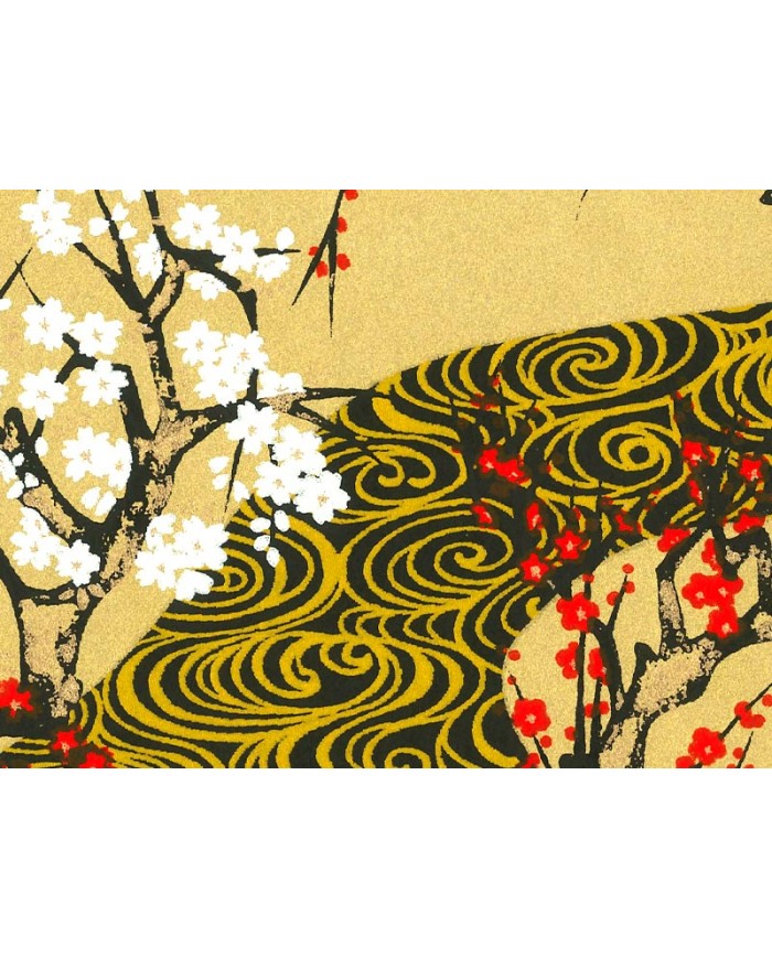 Chiyogami 184 Ume-zu