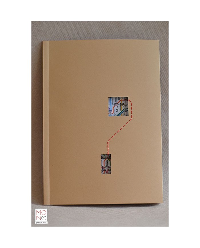 Quaderno tokyo metrò copertina