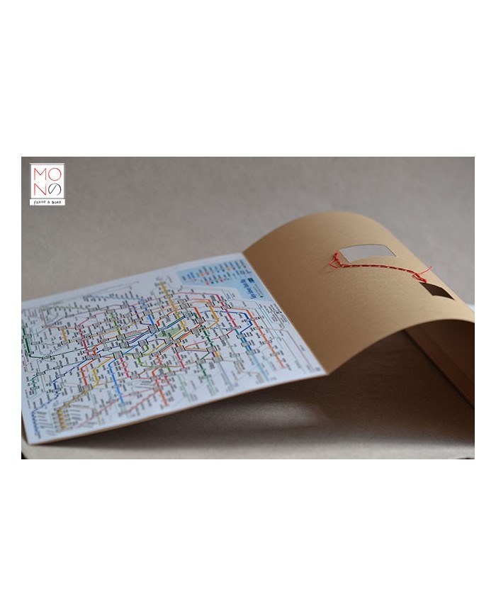 Quaderno tokyo metrò retrocopertina