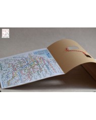 Quaderno tokyo metrò retrocopertina