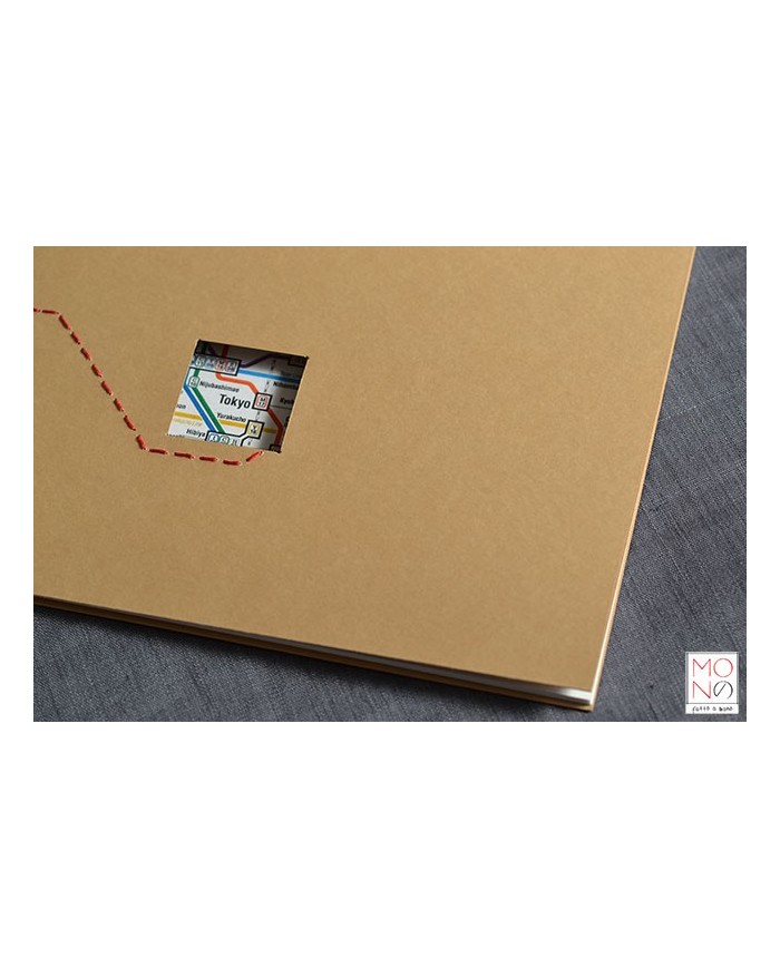 Quaderno tokyo metrò dettaglio copertina