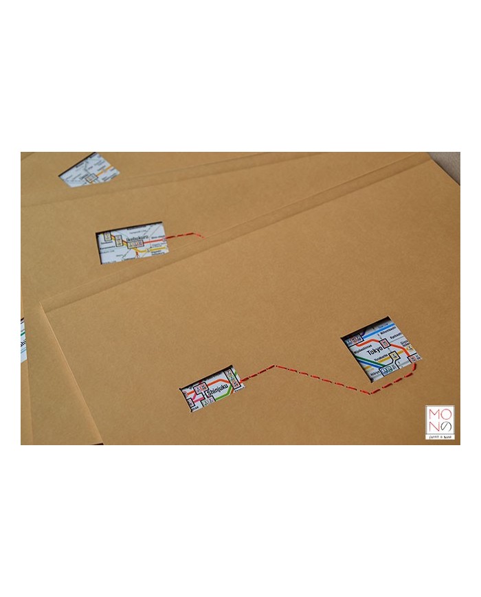 Quaderno Kanji Tokyo Metrò